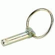 LOT DE 10 GOUPILLES ABATTANT ACIER BI-CHROMATE 11MM.