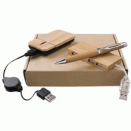 SET INFORMATIQUE EN BAMBOU