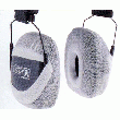 LOT 50 UNITÉS OPTISORB - PROTÈGE-COUSSINET EN COTON POUR CASQUE ANTIBRUIT