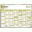 CALENDRIER FOREVER ANNÉE 2012 L X H : 55 X 40,5 CM