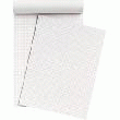BLOC DE BUREAU 100 FEUILLES - 148X210MM A5 - RÉGLURE 5X5 - 56G/M²