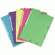 CHEMISE À ÉLASTIQUE 3 RABATS BRUNEAU 24 X 32 CM - COULEURS MODE ASSORTIES - DOS 3,5CM - BRUNEAU