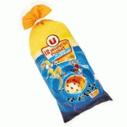 U LOONEY TUNES BRIOCHETTES POCKET AUX PÉPITES DE CHOCOLAT X 12 420G
