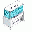 COMPTOIR RÉFR. AVEC CUVETTE RÉFR. SUR ARMOIRE RÉFR. COMPTOIR RÉFR. AVEC CUVETTE RÉFR. SUR ARMOIRE RÉFR.