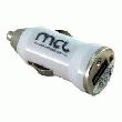 MCL SAMAR MINI CAR CHARGER - ADAPTATEUR ALLUME-CIGARE (VOITURE) - 700 MAH - 1 CONNECTEUR(S) DE SORTIE - POUR APPLE IPHONE 3G, 3GS, 4