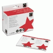 BOÎTE DE 20 LINGETTES SÈCHES ET HUMIDES 5 ETOILES