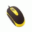 CHERRY KIDS CORDED OPTICAL CHILDREN MOUSE - SOURIS - OPTIQUE - 3 BOUTON(S) - FILAIRE - USB - NOIR, JAUNE