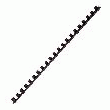 BAGUETTE RELIURE 21 ANNEAUX 10 MM - BOÎTE DE 100 -