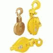 POULIE CHAPE FIXE DIA=150MM CMU=1T SUR 2 BRINS.