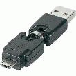 ADAPTATEUR COUDÉ CONRAD USB 2.0 A/MINI B