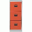 3 TIROIRS DOSSIERS SUSPENDUS - BISLEY - ROUGE