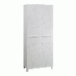 ARMOIRE 2 PORTES FINITION BLANC SUNDAY, LARGEUR : 80 CM