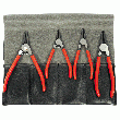 JEU DE 4 PINCES CIRCLIPS