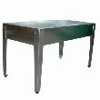 TABLE DE JARDIN GALVANISÉES  120 LITRES, 140X48X18CM, HAUTEUR 80CM