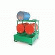 BAC RETENT 220L SUPP SOUTIRAGE 2FUT GALVANISE 1240X1320X530