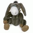 L'ÂNE VOYAGEUR GRIS ARTICULÉ 30CM  ÂNE VOYAGEUR GRIS