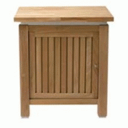 MEUBLE BAS TECK CUISINE 1 PORTE RÉFÉRENCE 1530/1602