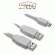 CORDON USB 2.0 EN Y - METRONIC