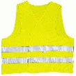 GILET HAUTE VISIBILITÉ JAUNE TAILLE UNIQUE - 3M