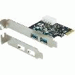 CARTE CONTRÔLEUR PCI EXPRESS CONRAD 2 PORTS USB 3.0 NEC CHIPSATZ