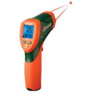 DOUBLE THERMOMÈTRE LASER INFRAROUGE - 42509 AVEC ALERTE PAR COULEUR