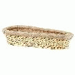 BANNETON OSIER 40X17X9CM AVEC TOILE DE JUTE - AZ BOUTIQUE