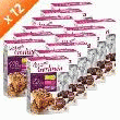GERLINEA GERLINEA BARRES REPAS AU CHOCOLAT X12