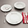 - SERVICE PORCELAINE 18 PIÈCES POINTILLES FUN