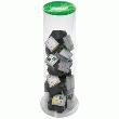 COLLECTEUR DE PILES USAGÉES H=25 CM.