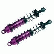 2 AMORTISSEURS FILETÉS 100 MM VIOLET 1/10 REELY