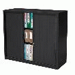 L\'ARMOIRE MÉTALLIQUE ART PROG À RIDEAUX UNIS LARGEUR 160 HAUTEUR 103 CM