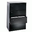 CREDENCE DS 2 TIROIRS GRIS SERRURE CENTRALISEE.