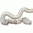 GAINE DE VENTILATION FLEXIBLE PVC DIA=200MM LONGUEUR 6M.
