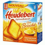 HEUDEBERT BISCOTTE GOÛT BRIOCHÉE X 32 290 G