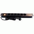 MULTIPRISE RACKABLE 19' 6 PRISES AVEC INTERRUPTEUR.