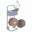 KIT DE CERCLAGE MOBILE POUR FEUILLARD POLYPRO L X L X ÉP. : 1500 M X 15 MM X 0,5 MM.