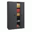ARMOIRE MONOBLOC P PLIANTES H1980XP430XL1000 BEIGE + 4 TABLETTES.