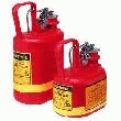 BIDON 4 L POUR LE STOCKAGE DE LIQUIDES INFLAMMABLES ET CORROSIFS.