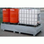 BAC RÉTENTION ACIER 1000 L