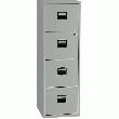 4 TIROIRS POUR DOSSIERS SUSPENDUS - BISLEY - GRIS