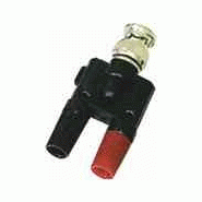ADAPTATEUR BNC MALE / 2 FEMELLES
