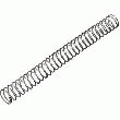 RESSORTS ANTI-CASSURE 12 CM POUR 8X1 TUYAUX.FLEXIBLES (LOT DE 4)