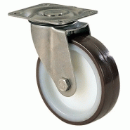 ROULETTES INOX