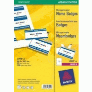 200 ÉTIQUETTES POUR BADGES - FORMAT A4