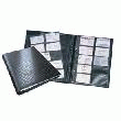 RELIURE CENTIUM A4 AVEC 20 POCHETTES DE 20 VUES POUR CARTES DE VISITE 5,7 X 9 CM -