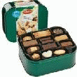 1 BOÎTE MÉTAL 1 KG DE GÂTEAUX DELACRE TEA TIME ASSORTIS