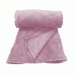 COUVERTURE - EDREDON - PLAID TODAY PLAID MOELLEUX 125/150 TODAY POUDRE DE LILA