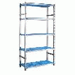 KIT DÉPART RAYONNAGE ALIMENTAIRE STORINOX H.1850 X L.970 X P.390 MM