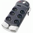 MULTIPRISE PARAFOUDRE 6 PRISES + PROTECTION TÉLÉPHONE - APC