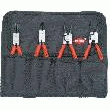 LOT DE 4 PINCES À CIRCLIPS EXTÉRIEURS ET INTÉRIEURS